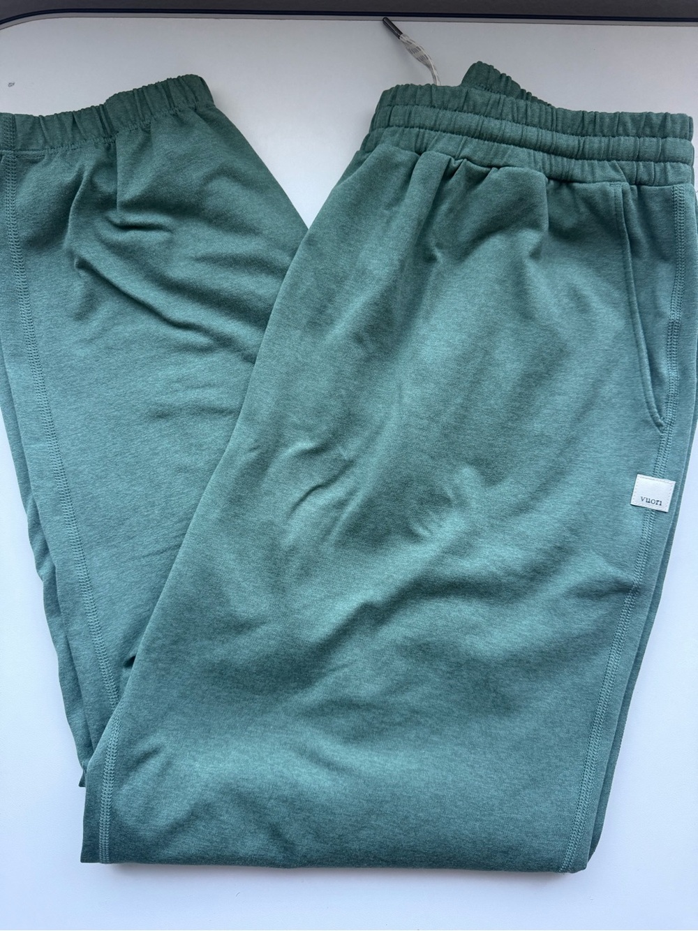 Women’s Green Pull-On Jogger Bottoms